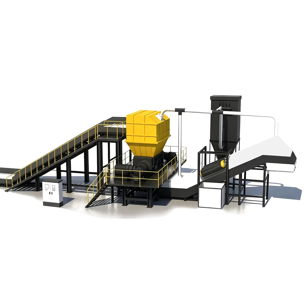 Scrap Steel Shredding Production Line
