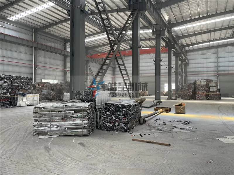 Strength Showcase: HXPS1600 Scrap Steel Crusher Installed at Guangdong Recycling Plant – Belt Conveyor Line Ready for Trial Run