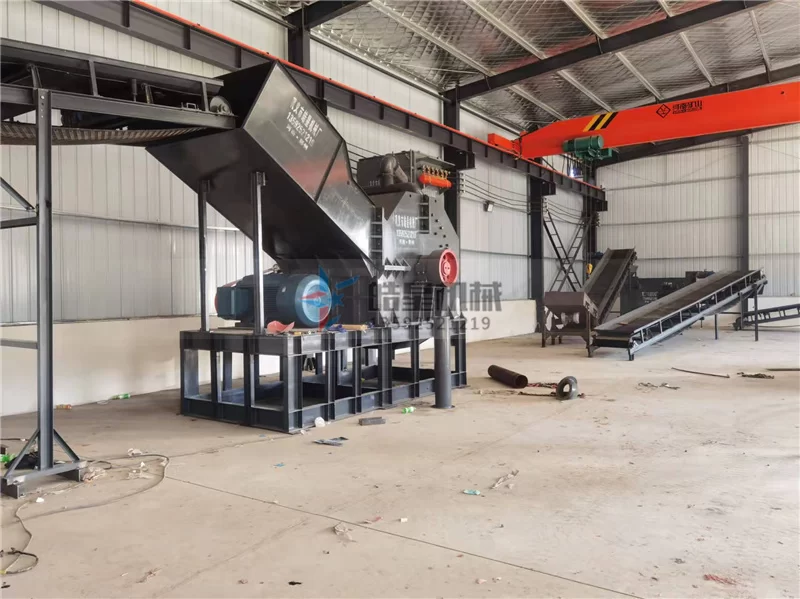 Strength Showcase: Hubei Secondary Aluminum Plant Installs Haoxing HXPS1600 Scrap Aluminum Crusher, Ready for Commissioning
