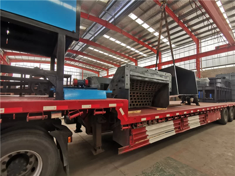 Factory Dispatch Spotlight: Haoxing HXPS1600 Metal Crusher with Eddy Current Separator Line Loaded for Shipment