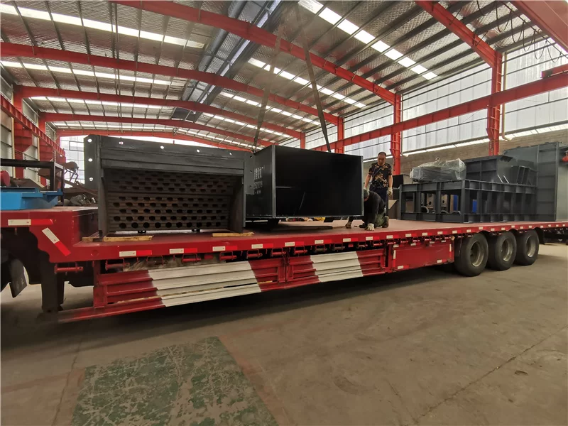 Factory Dispatch Spotlight: Haoxing HXPS1600 Metal Crusher with Eddy Current Separator Line Loaded for Shipment