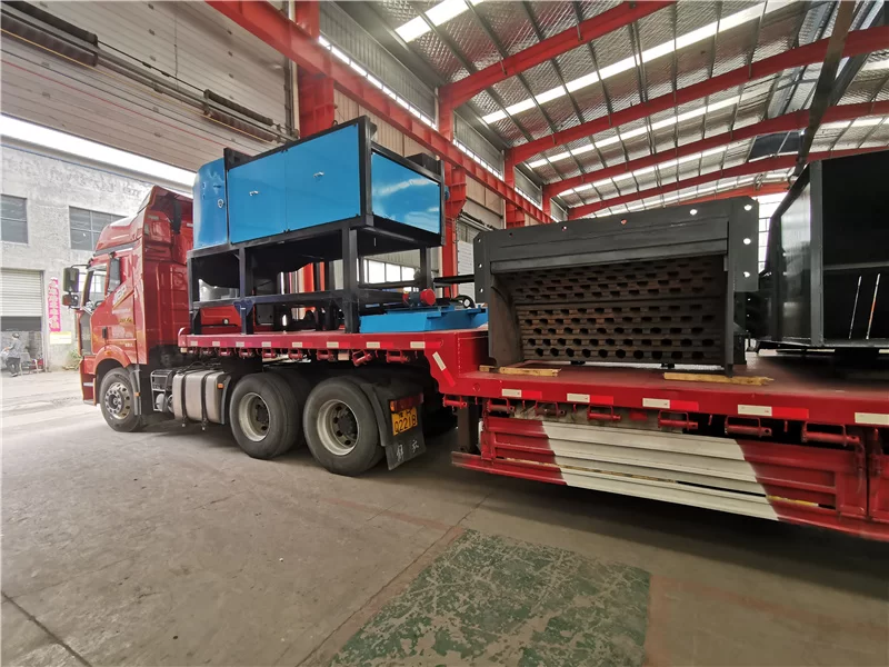 Factory Dispatch Spotlight: Haoxing HXPS1600 Metal Crusher with Eddy Current Separator Line Loaded for Shipment