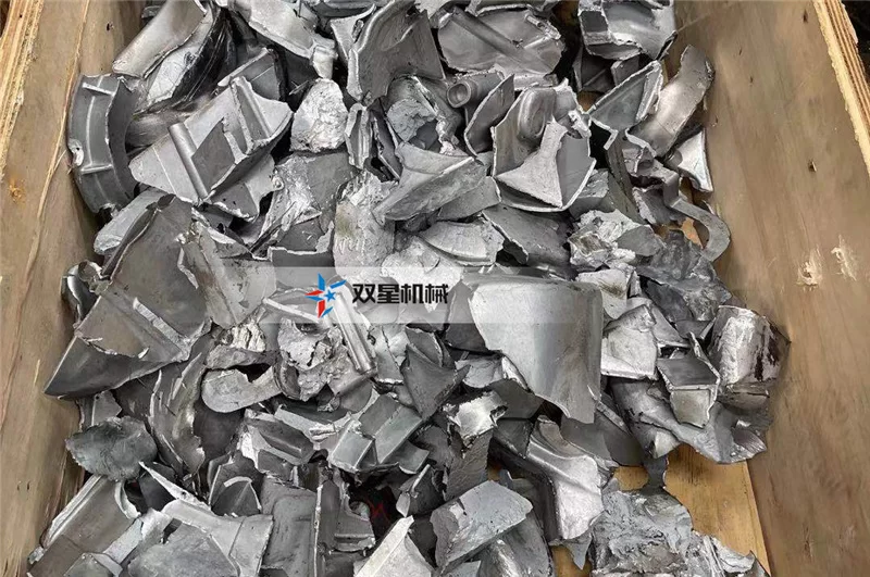 Shredding Results for Cast Aluminum Engine Housings