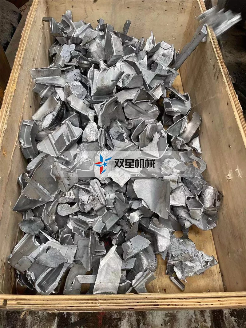 Shredding Results for Cast Aluminum Engine Housings