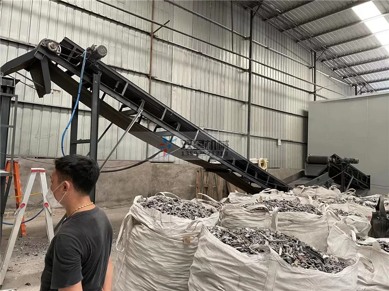 Aluminum Profile Shredder -Material Output Performance