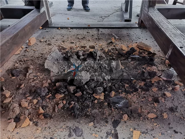 Effect Demonstration of Metal Shredder Shredding Copper-Containing Bricks