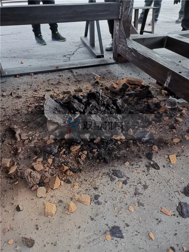 Effect Demonstration of Metal Shredder Shredding Copper-Containing Bricks