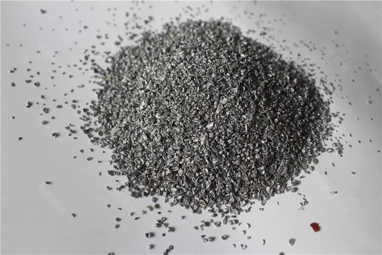 Iron chip crusher crushing effect showcase