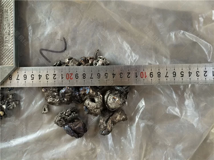 Aluminum alloy crusher crushing effect showcase