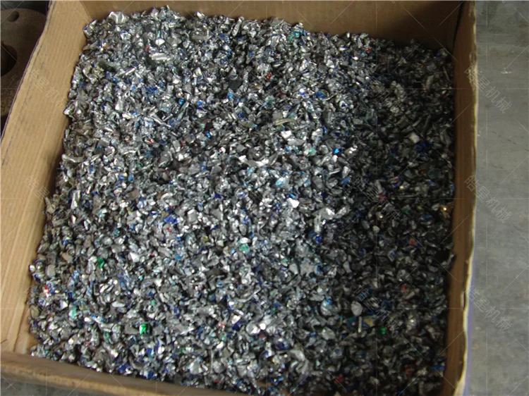 Aluminum alloy crusher crushing effect showcase