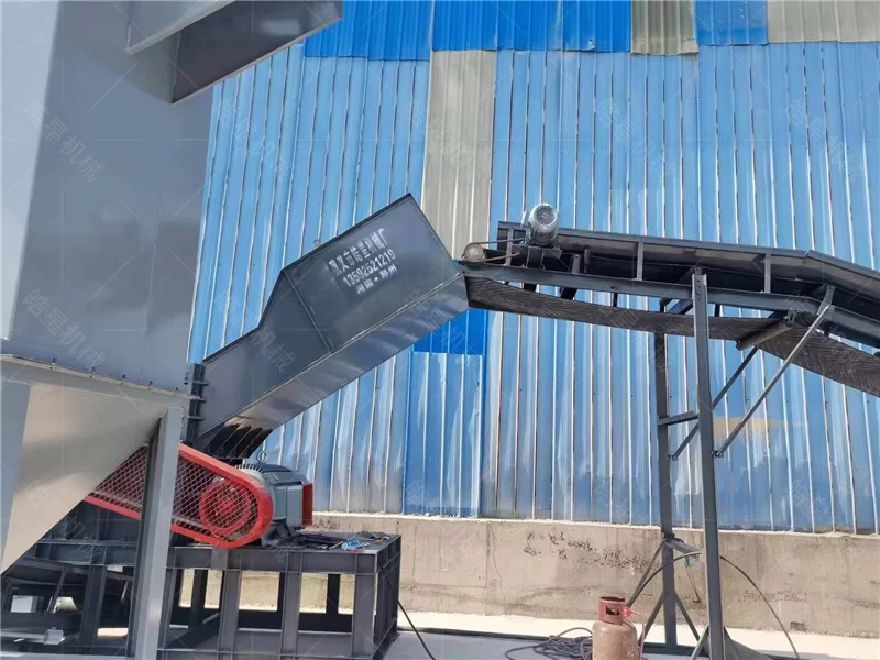 Chongqing Siyuan Metal Technology Co., Ltd. – 1200 Aluminum Scrap Crusher & Eddy Current Separator Case Study - on-site application photo