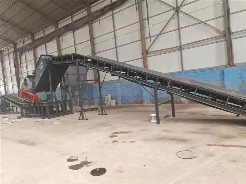 Shuaisu Aluminum Alloy New Materials (Chongqing) Co., Ltd.HXPS1600 Aluminum Scrap Crusher, HXSS1200 Double Shaft Shredder and 1200 Eddy Current Separator Case Study - on-site application photo