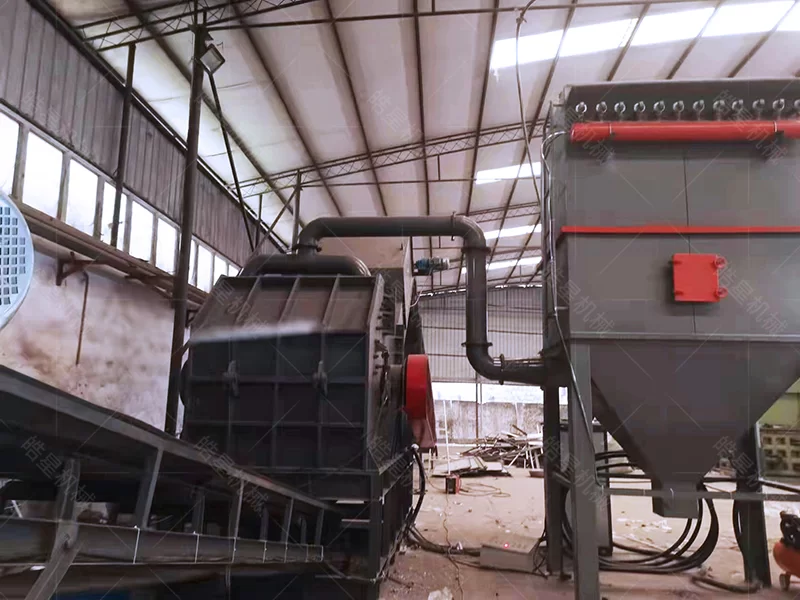 Fujian Ruihong Aluminum Co., Ltd. – 1200 Scrap Aluminum Crusher & 1000 Metal Shredder Case Study - project site photo