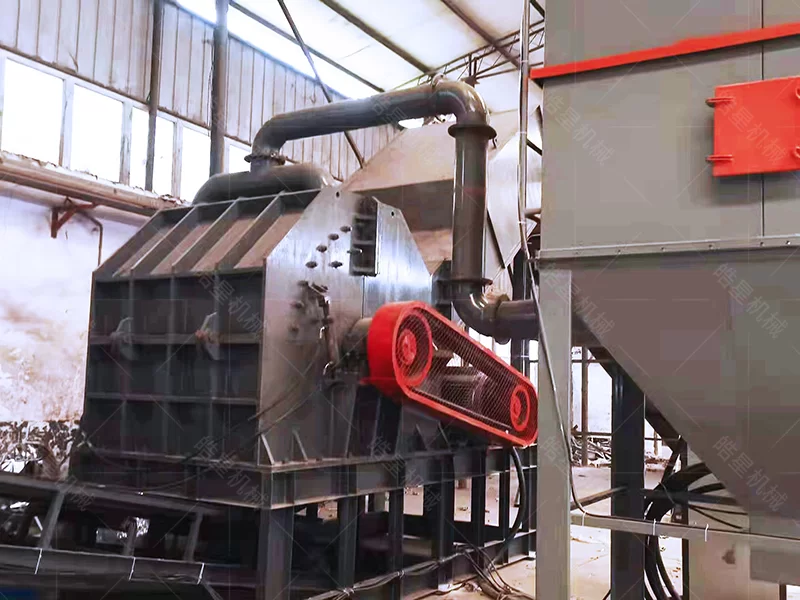 Fujian Ruihong Aluminum Co., Ltd. – 1200 Scrap Aluminum Crusher & 1000 Metal Shredder Case Study - on-site application photo
