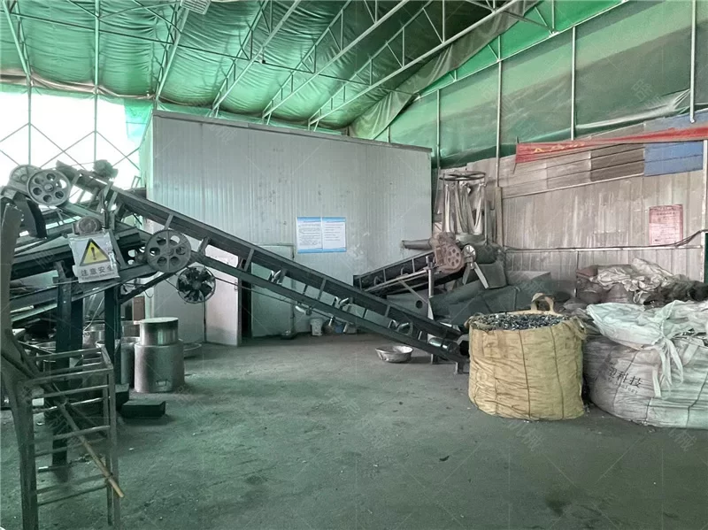 Kunming Dianyu New Materials Technology Co., Ltd. – 1600H Aluminum Scrap Crusher & 1200H Metal Shredder & Can Flattener & Aluminum Jig Separator (Eddy Current Separator) Case Study - project site photo