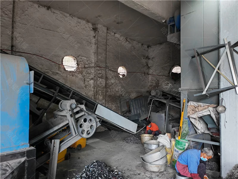 Yunnan Dianyu New Materials Technology Co., Ltd. – 1600 Aluminum Scrap Crusher & 1200 Double Shaft Shredder & 1000 Eddy Current Separator Case Study - on-site application photo