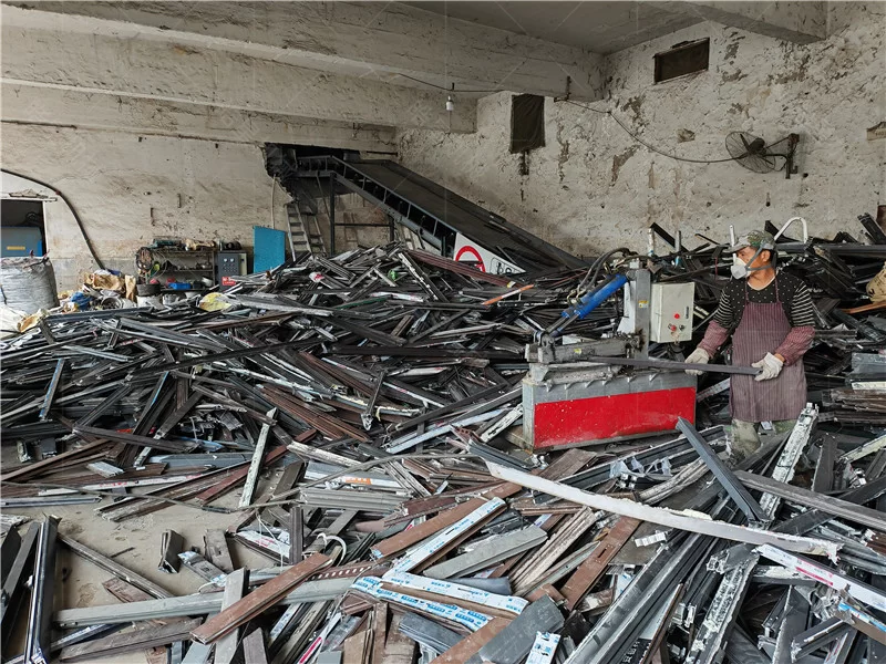 Yunnan Dianyu New Materials Technology Co., Ltd. – 1600 Aluminum Scrap Crusher & 1200 Double Shaft Shredder & 1000 Eddy Current Separator Case Study - on-site application photo