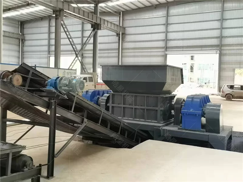 Chongqing Saineng Aluminum Alloy Co., Ltd. – 1200 Aluminum Scrap Crusher & 1000 Double Shaft Shredder Case Study - project site photo