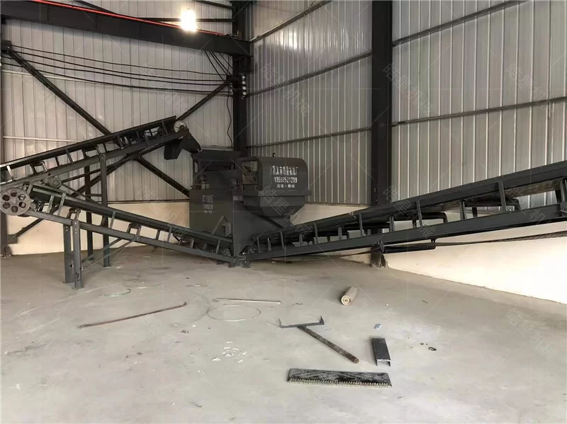 Shuaisu Aluminum Alloy New Materials (Chongqing) Co., Ltd.HXPS1600 Aluminum Scrap Crusher, HXSS1200 Double Shaft Shredder & 1200 Eddy Current Separator Case Study - on-site application photo