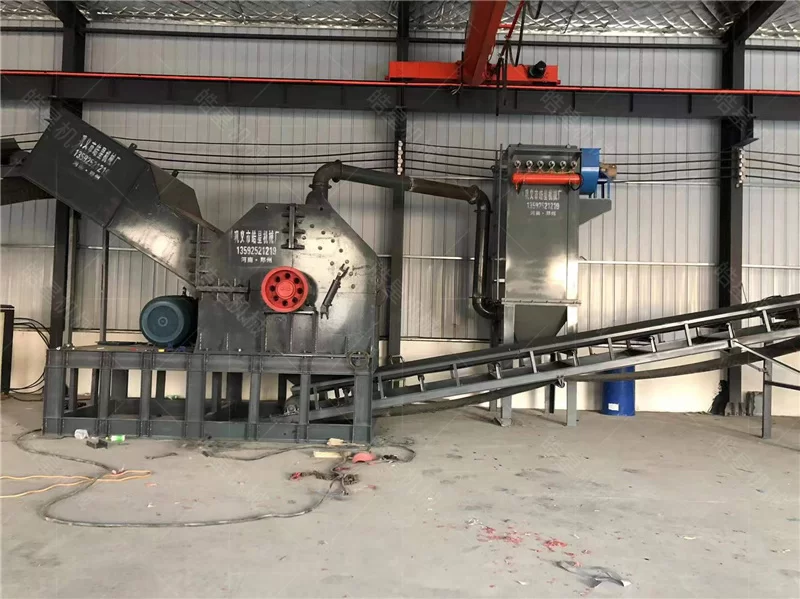 Shuaisu Aluminum Alloy New Materials (Chongqing) Co., Ltd.HXPS1600 Aluminum Scrap Crusher, HXSS1200 Double Shaft Shredder & 1200 Eddy Current Separator Case Study - project site photo