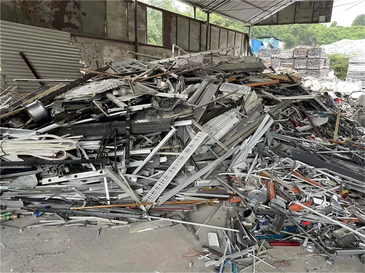 Crushing Results for Broken Bridge Aluminum Scrap