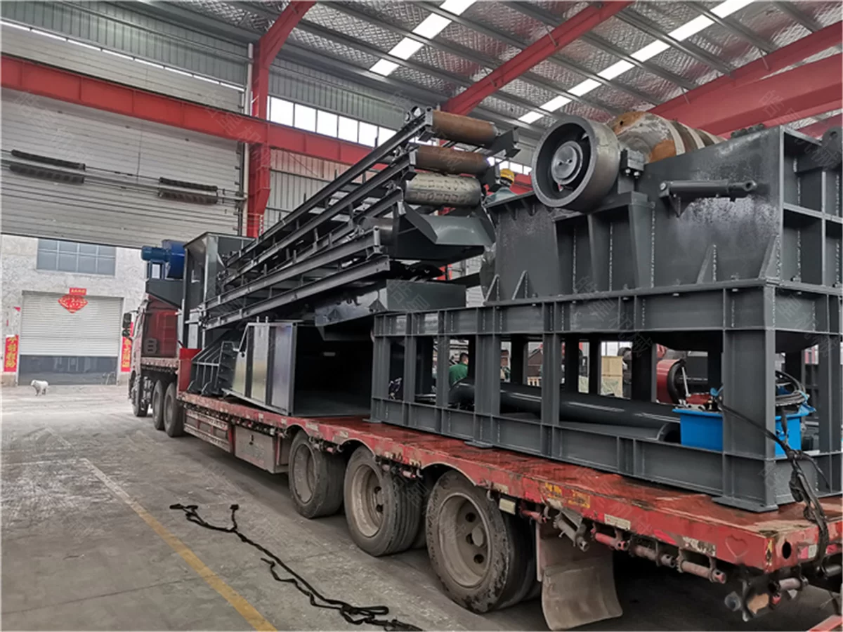 1600 Aluminum Scrap Crushing & Recycling Line Shipment to Southeast Asia