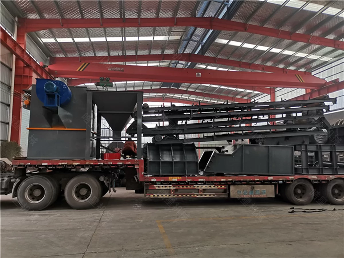 1600 Aluminum Scrap Crushing & Recycling Line Shipment to Southeast Asia