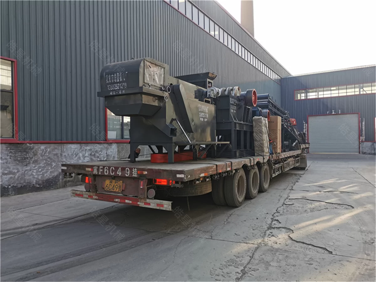 Scrap Steel Crushing and Eddy Current Separation Line Shipment Scrap Steel Crushing and Eddy Current Separation Line Shipment