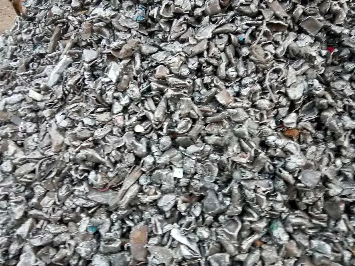 Effect display after material crushing