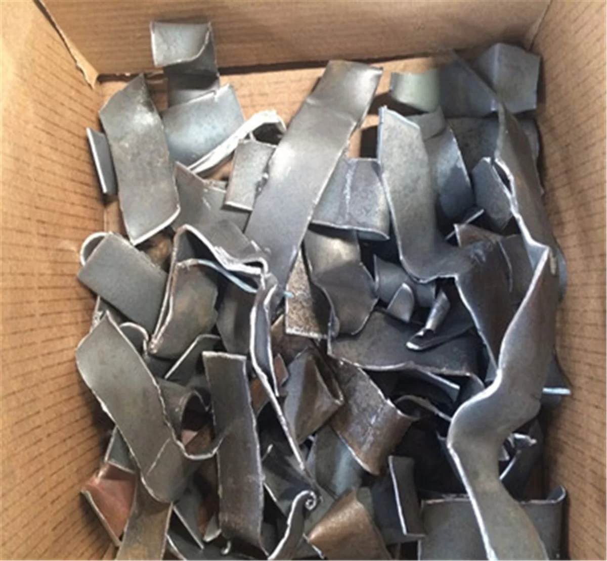 Effect display after material crushing