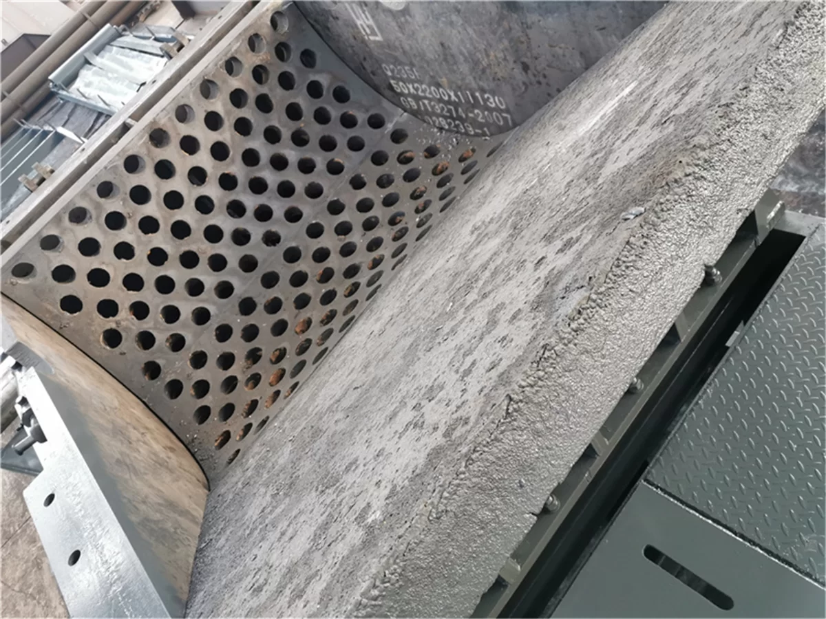 Scrap Steel Crusher Liner and Crushing Chamber Structure Photos