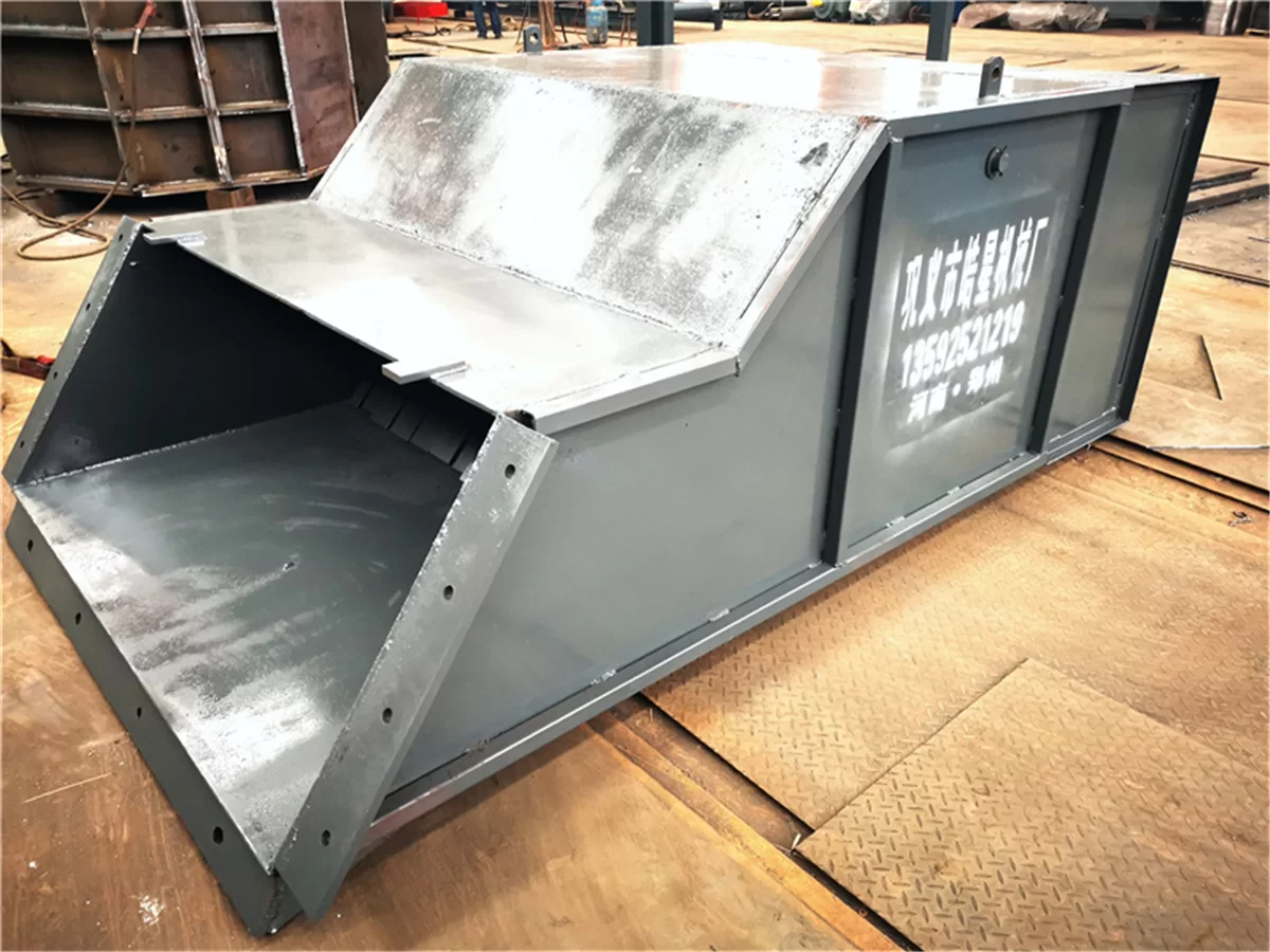 1600 Scrap Steel Crusher Feeding Inlet and Rubber Curtain Factory Photos