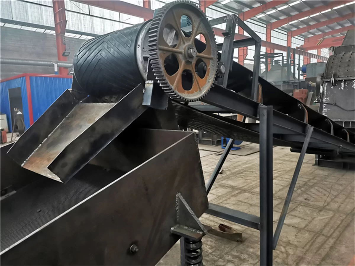 Magnetic Drum Separator for Scrap Metal Recycling Line Factory Photos
