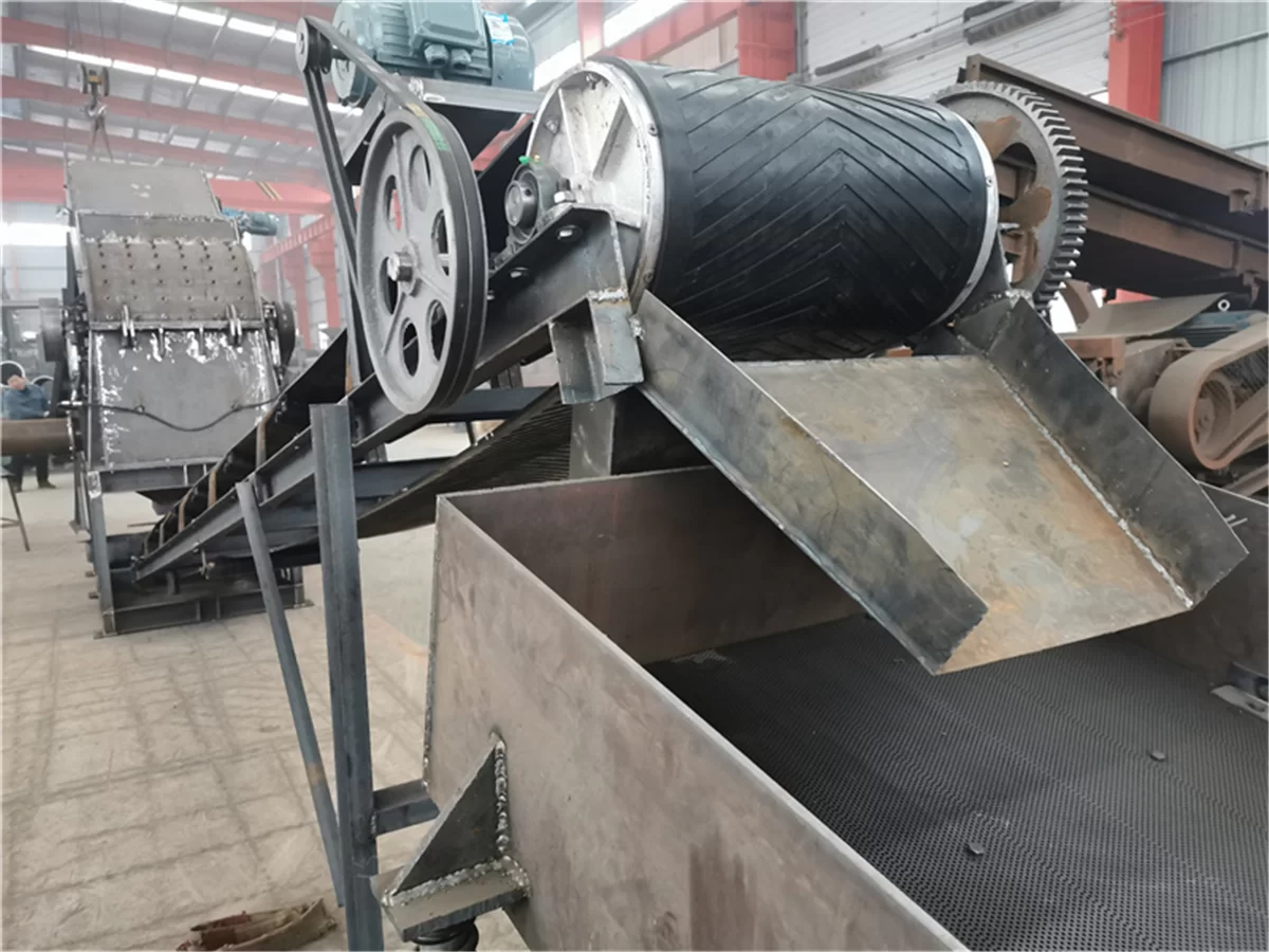 Magnetic Drum Separator for Scrap Metal Recycling Line Factory Photos