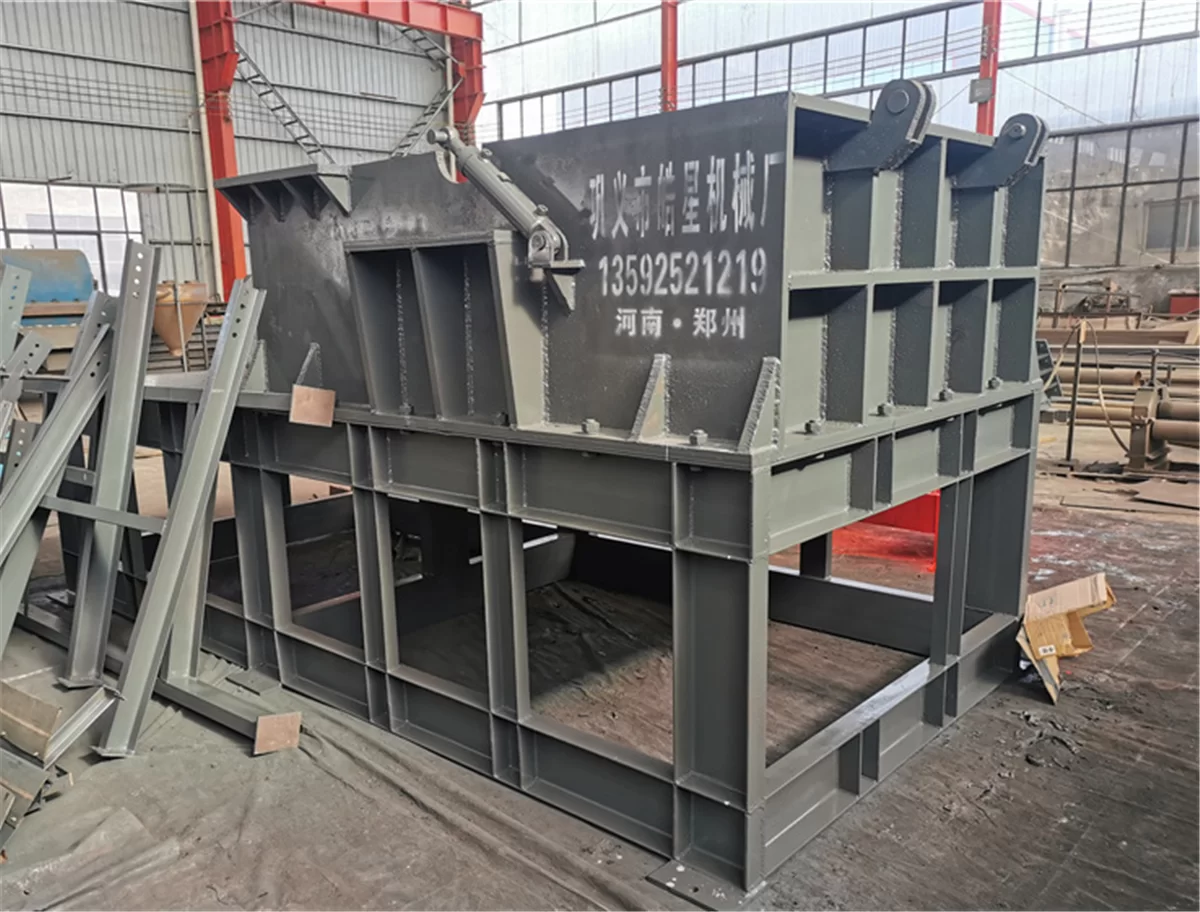 1600 Scrap Steel Crusher Base, Upper Cover and Hydraulic Opening Device Factory Photos