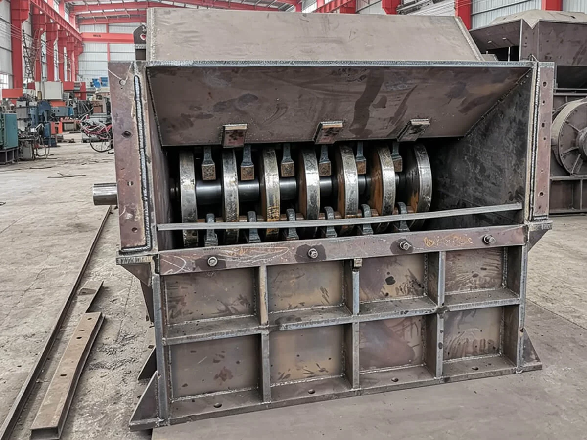 Scrap Metal Crusher Rotor and Screen Plate Details