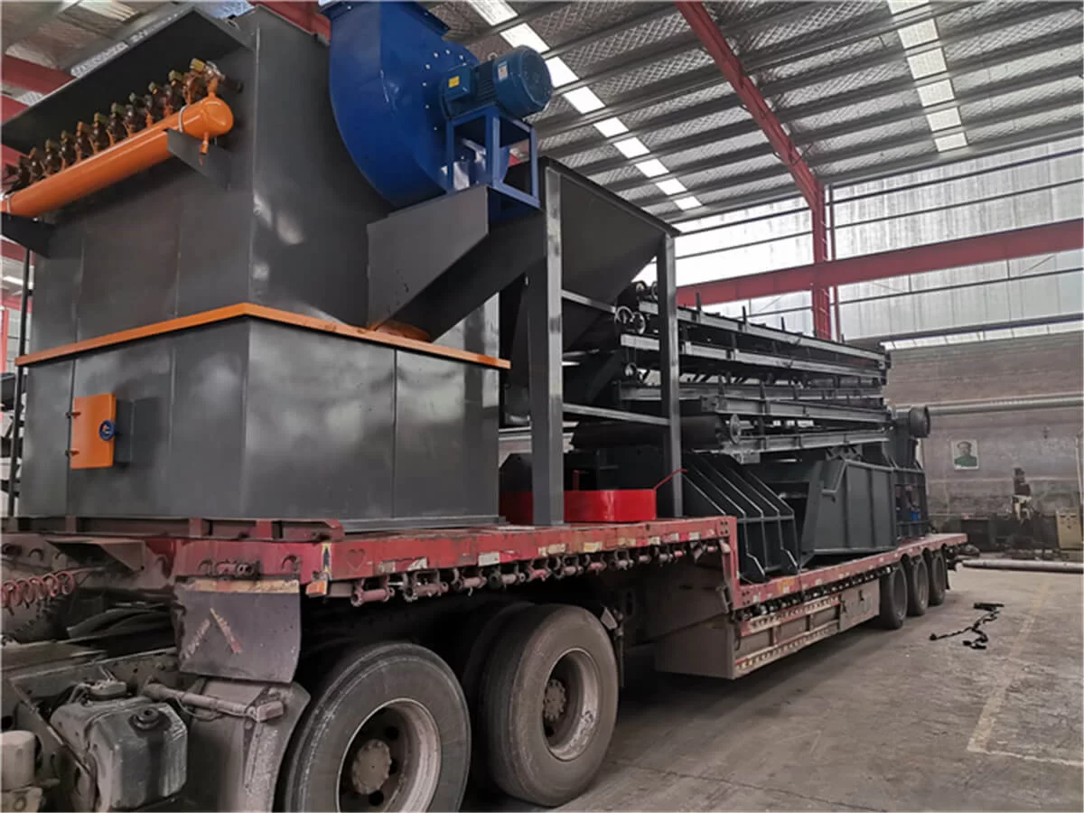 Metal Recycling Production Line Equipment Shipped to Laohekou, Xiangyang, Hubei