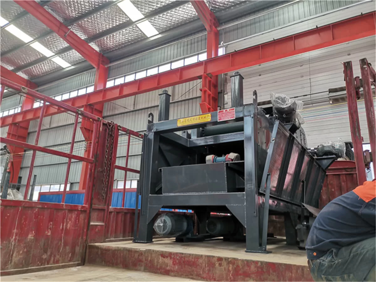 1600 Scrap Steel Crusher With Eddy Current Separator Shipped to Hanshan, Maanshan, Anhui