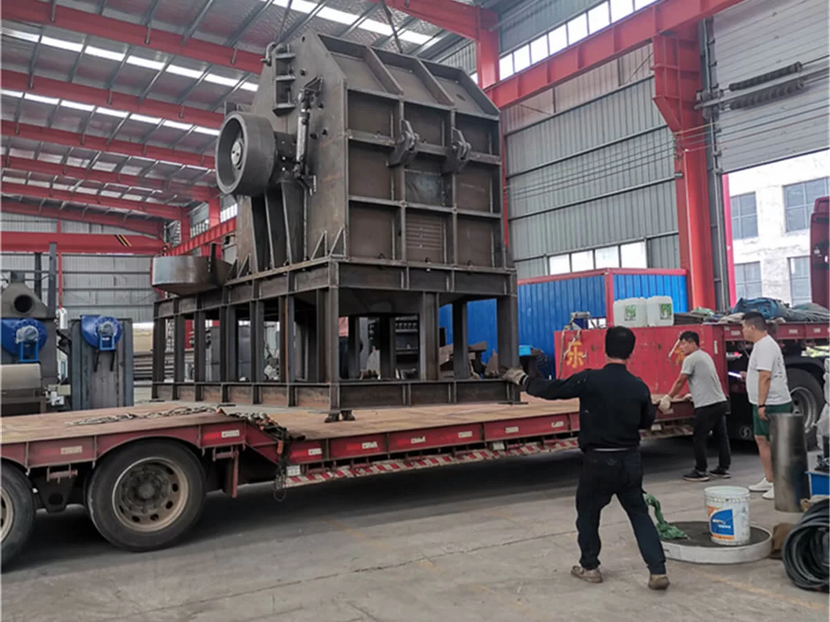 1600 Aluminum Profile Crusher With 1200 Metal Sorting Machine Shipped to Chongqing