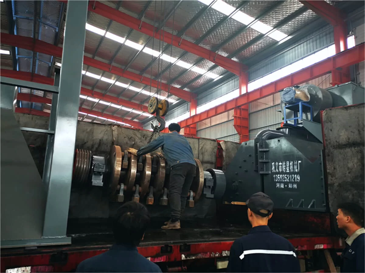 2000 Aluminum Slag Crusher With 96-Bag Dust Collector Shipped to Jiangjin, Chongqing