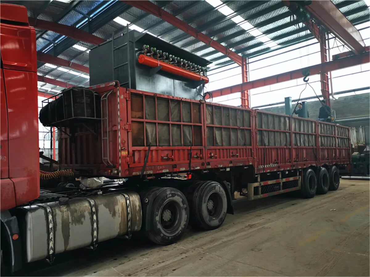 2000 Aluminum Slag Crusher With 96-Bag Dust Collector Shipped to Jiangjin, Chongqing