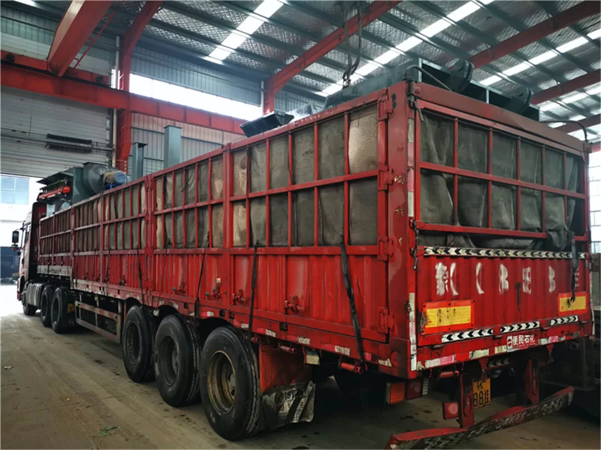 2000 Aluminum Slag Crusher With 96-Bag Dust Collector Shipped to Jiangjin, Chongqing