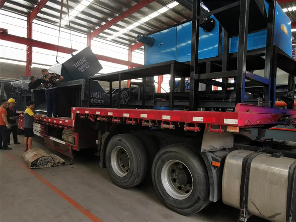 1600 Metal Crusher With 1000 Eddy Current Separator Shipped to Tongchuan, Shaanxi
