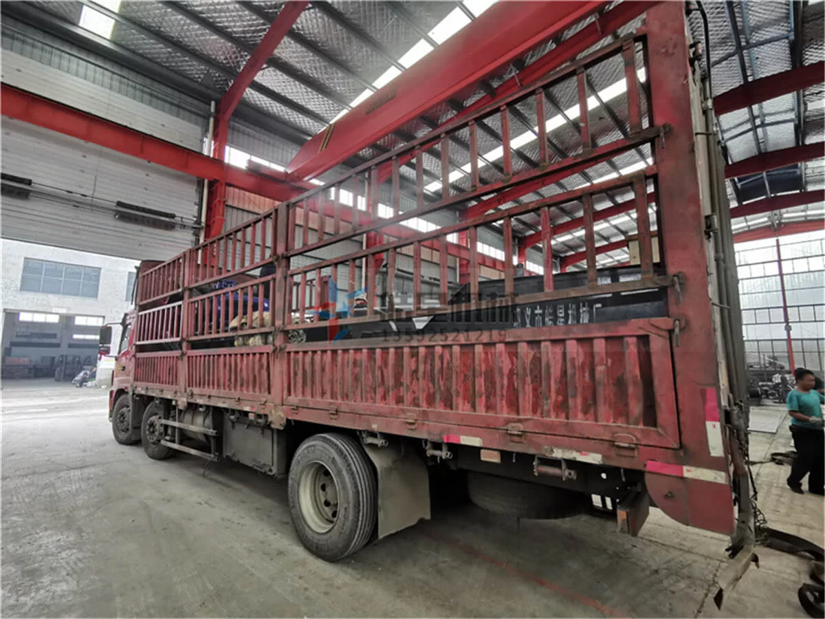 1200 Scrap Steel Crusher and Metal Drum Crusher Shipped to Quanzhou, Fujian