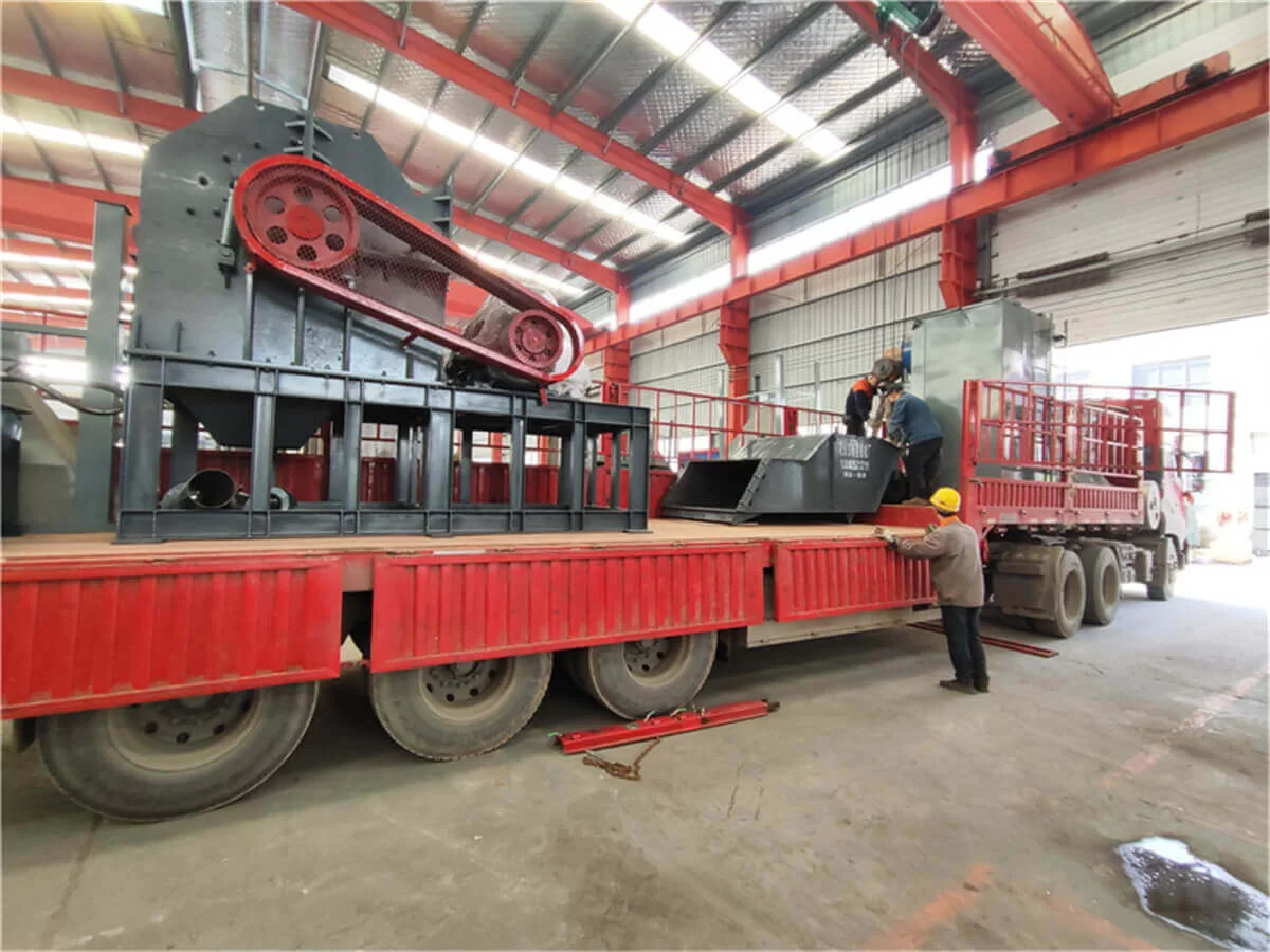 1400 Aluminum Crankcase Crusher With 96-Bag Dust Collector Shipped to Gaozhou, Maoming, Guangdong