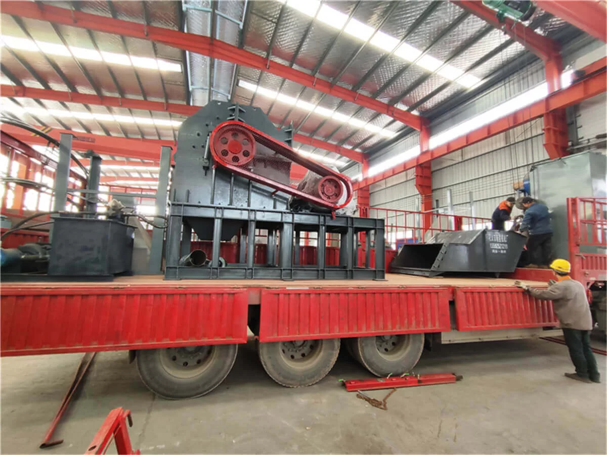 1400 Aluminum Crankcase Crusher With 96-Bag Dust Collector Shipped to Gaozhou, Maoming, Guangdong