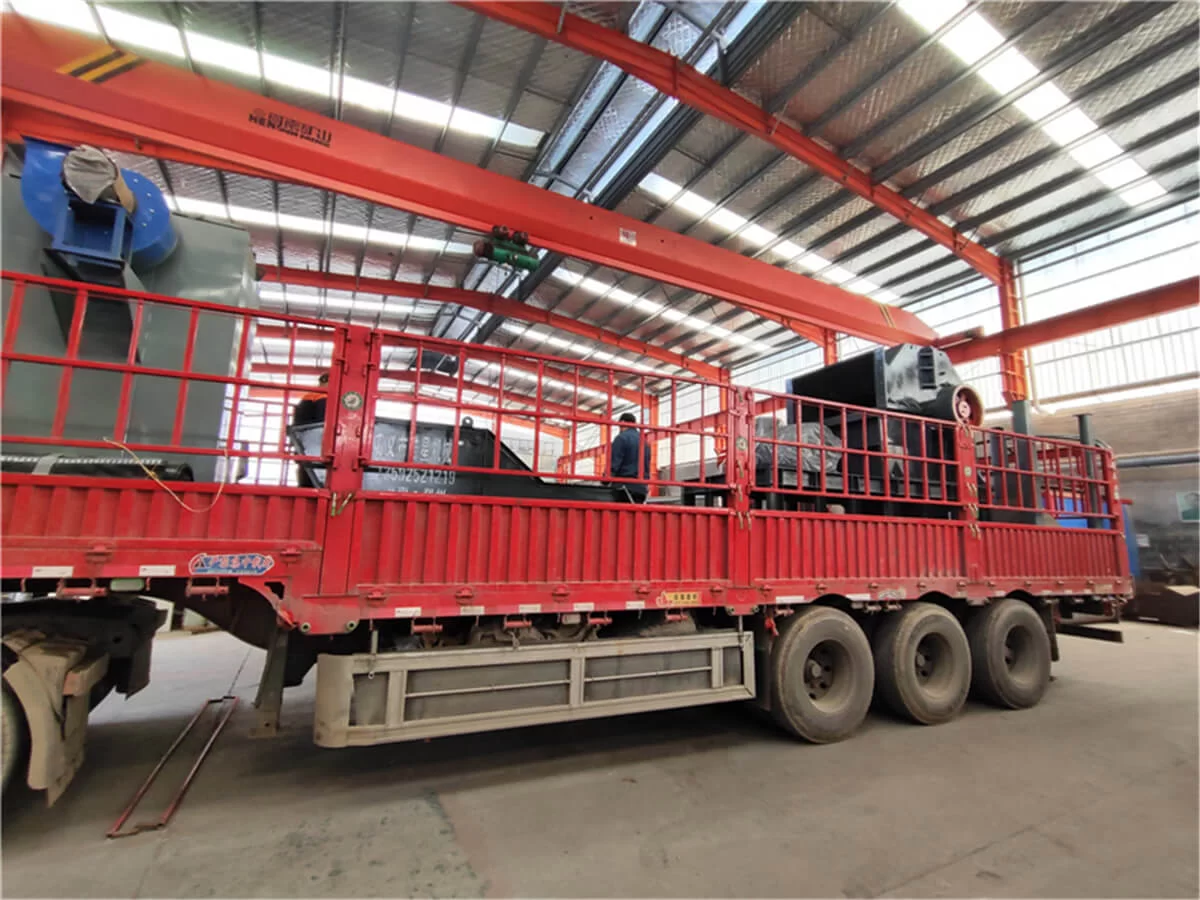 1200 Oil Filter Crusher With 96-Bag Dust Collector Shipped to Nantong, Jiangsu