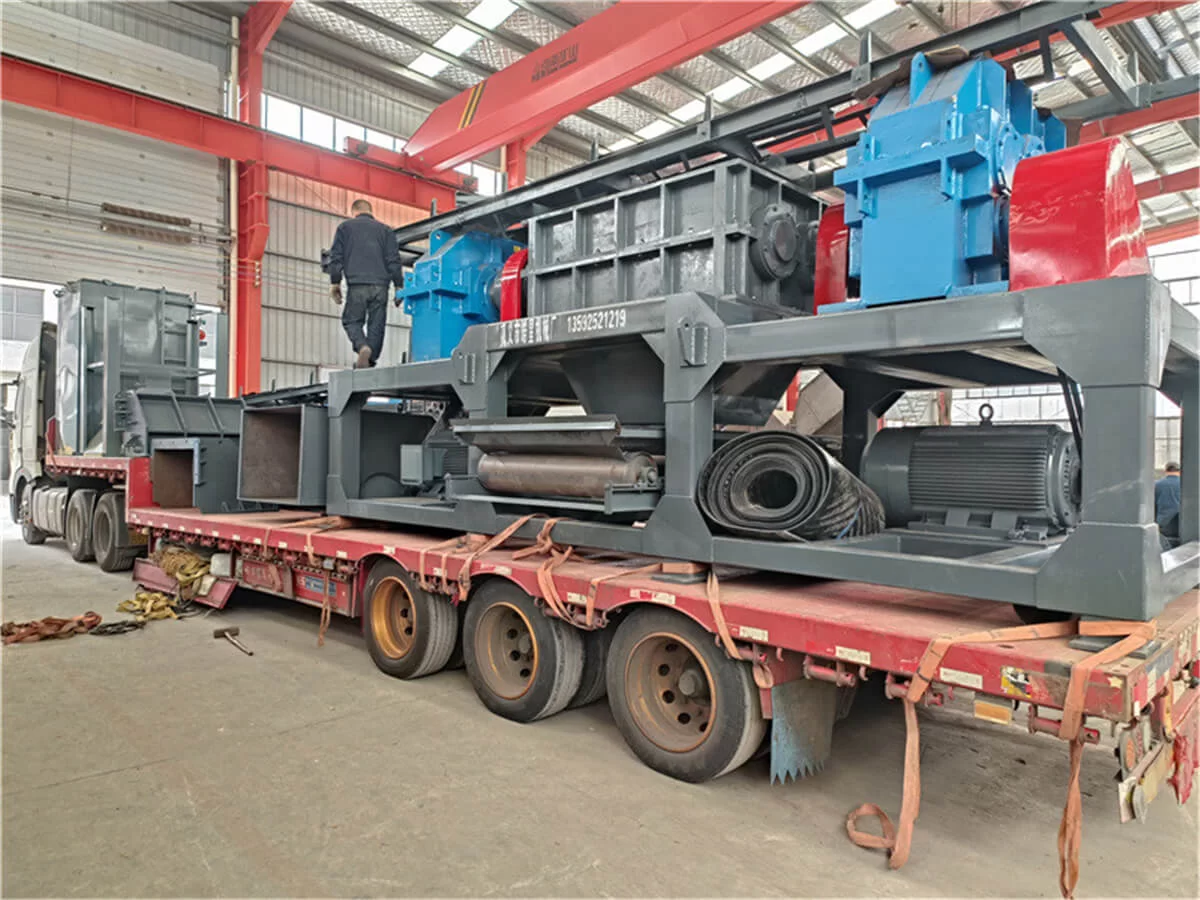 1600 Baled Scrap Steel Shredder With 96-Bag Dust Collector Shipped to Kunming, Yunnan