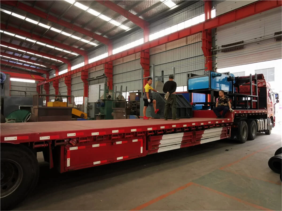 1600 Metal Crusher and 1000 Eddy Current Separator Shipped to Linyi Shandong on July 5 2022