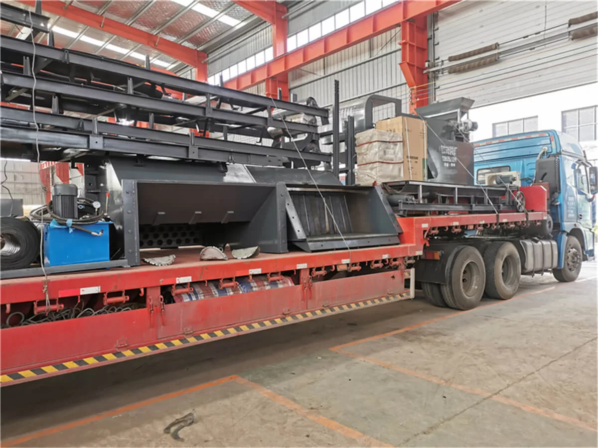 1800 Scrap Steel Crusher, 96-Bag Dust Collector and 1200 Metal Separator Shipped to Chongqing on November 21 2021